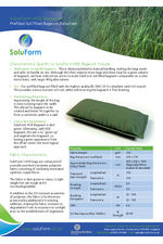 Soluform MSE bagwork - pre-filled soil-filled