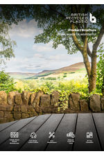 British Recycled Plastic Product Brochure 