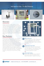 Anti-ligature inset window protector data sheet