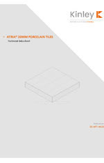 Atria® 20mm porcelain tiles data sheet