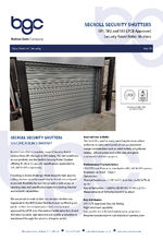 SecRoll security shutter
