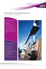 Brackett Bosker Trash Rake Screen