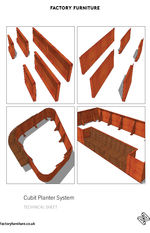CUBIT planter system data sheet