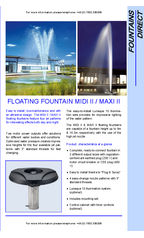 Floating Fountains Midi II / Maxi II