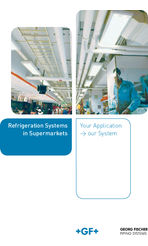 Refrigeration systems in supermarkets