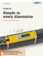 U1000 V2 ultrasonic flowmeter brochure