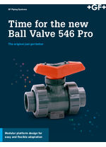 Ball valve 546 pro brochure