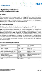 PVC-U metric system specification
