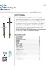 Signet 2552 metal magmeter manual