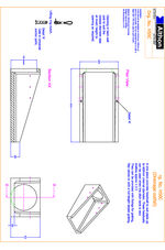 H50C headwall technical drawing