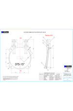 Althon 375mm ductile iron flap valve datasheet