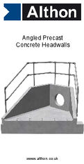 Althon Angled Precast Concrete Headwalls Brochure