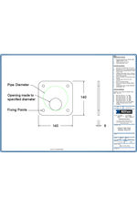 316 stainless steel orifice plates - flat
