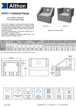 RSFA11 Datasheet and Installation Guide and Installation Guide