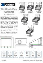 RSFA18B Datasheet and Installation Guide and Installation Guide