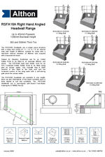 RSFA18A Right Hand Angled Datasheet and Installation Guide & Installation Guide