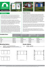 A-Multi aluminium noticeboards