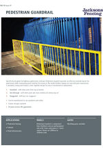 Pedestrian guardrail