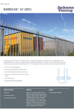 Barbican A1 (SR1) spec sheet