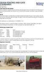 Crash rating standards