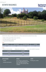 Estate railings