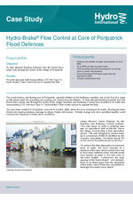 Hydro-Brake® - Portpatrick Flood Defences Case Study
