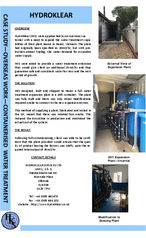 Project - containerised water treatment, Vietnam