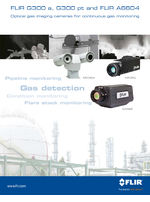 FLIR fixed installation gas imaging cameras
