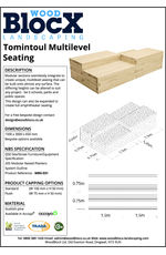 Tomintoul  Multilevel Seating Data Sheet