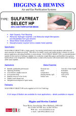 Sulfatreat HP Select