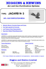Jacarb N-3 air and gas purifaction media
