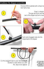 Leaky Pipe dripper assembly guidelines