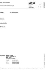 KKV operating instructions