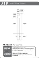 ASF 003/100 Bollard PDF