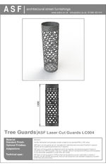 ASF LC04 Laser Cut Tree Guards
