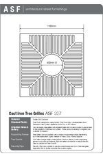 ASF 327 Tree Grilles