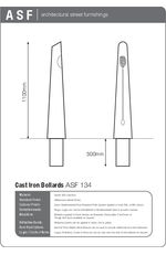 ASF 134 Cast Iron Bollards