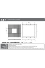 ASF 3000/1200/SS Tree Grille