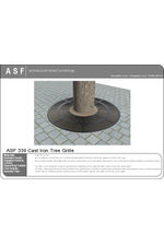 ASF 339 Cast Iron Tree Grille