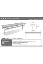 ASF 6001 Stainless Steel Bench
