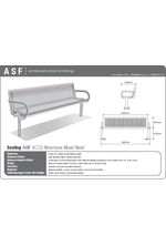 ASF 6003 Stainless Steel Seat