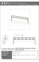 ASF 8012 R6 Cycle Rack