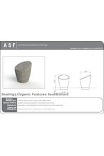 ASF Organic Granite Bollard Seat