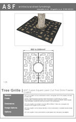 ASF Cubes Square Mild Steel Tree Guard