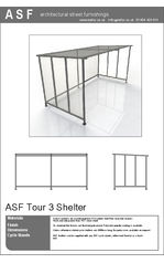 ASF Tour 3 Cycle Shelter