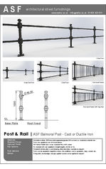 ASF Balmoral Cast Iron Post