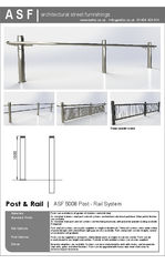 ASF 5008 Post and Rail System