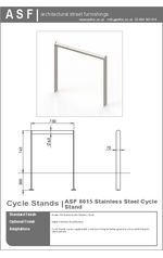 ASF 8015 Stainless Steel Cycle Hoop