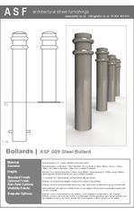 ASF 009 Heavy Steel Bollard