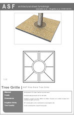 ASF Resin Bound Aggregate Tree Grille